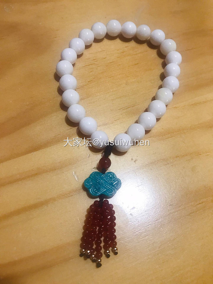 日常水一贴，赠品小手串_珠串砗磲