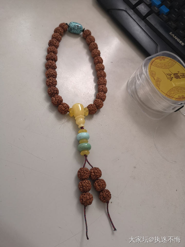 天天就爱瞎折腾_珠串核桃菩提子琥珀蜜蜡