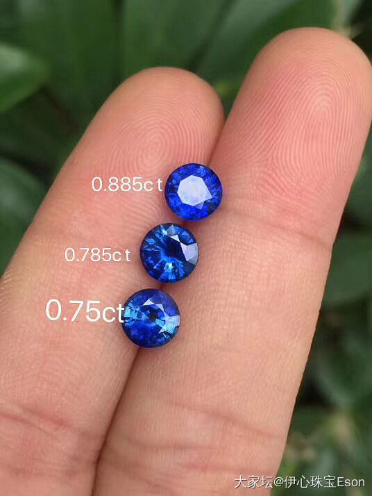 5.5mm正圆形. 蓝宝石_刻面宝石蓝宝石