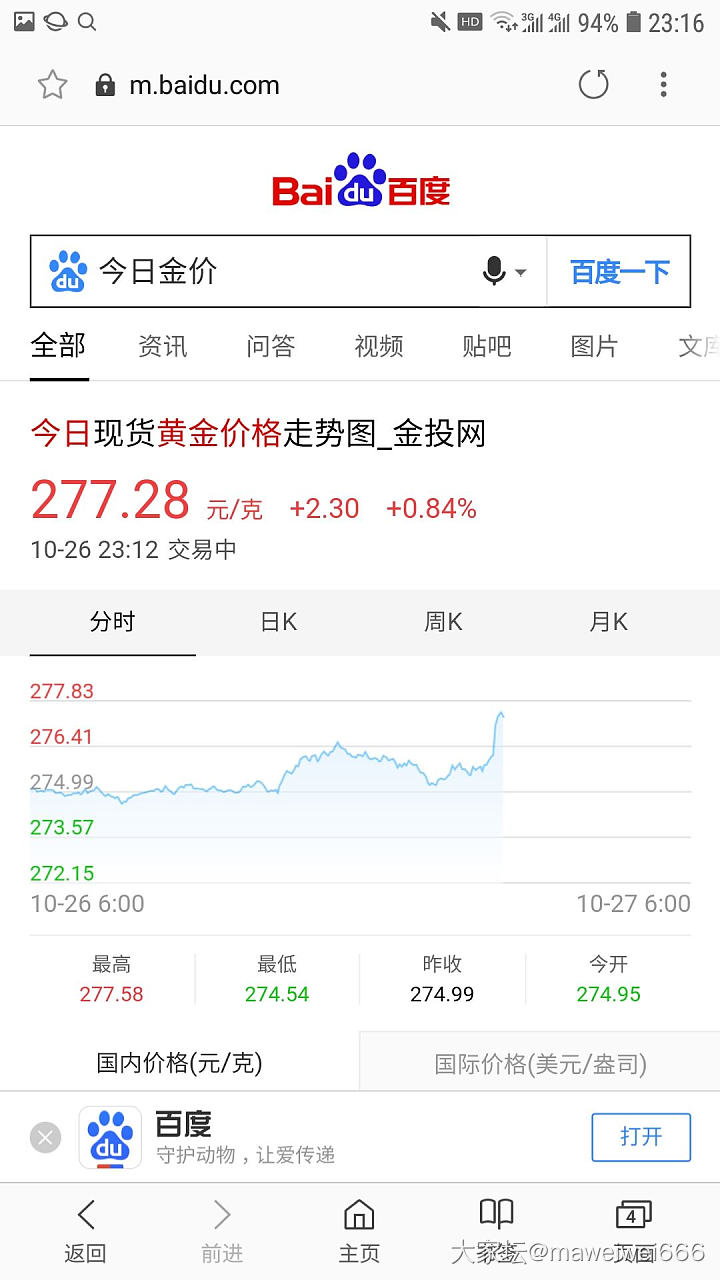 打了鸡血的金价_金价