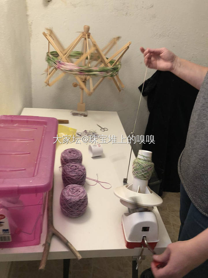 嗅嗅出品：第一件手工染色针织毛衣～_棒针闲聊