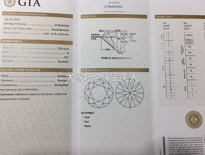 最近要定制一枚克拉钻戒，可选的这三枚裸钻不知道哪个好，请各位帮我看看选哪个_钻石