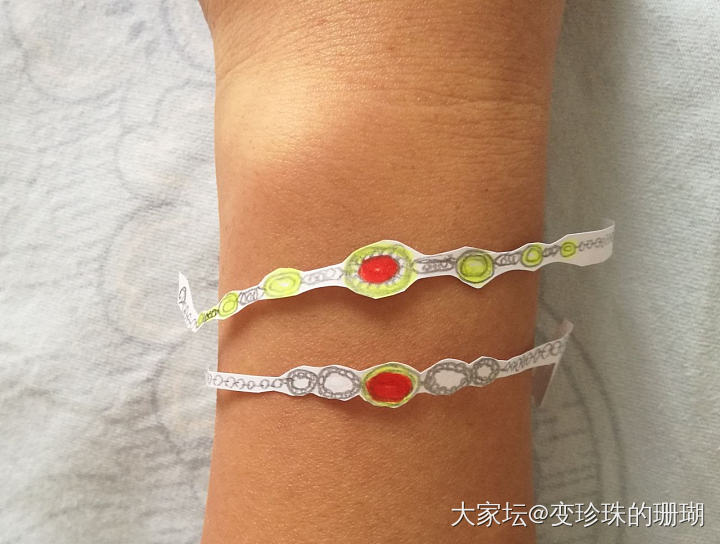手链选款式，主石1.16克拉帕帕拉恰蓝宝石_蓝宝石设计