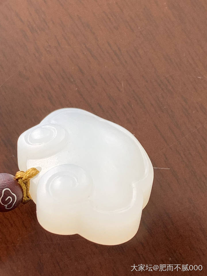 双十一入手的和田宝宝锁，请大神帮忙看下。_挂件和田玉