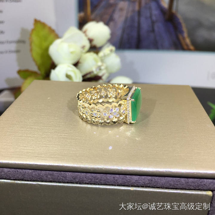 复古翡翠戒指💍_戒指翡翠