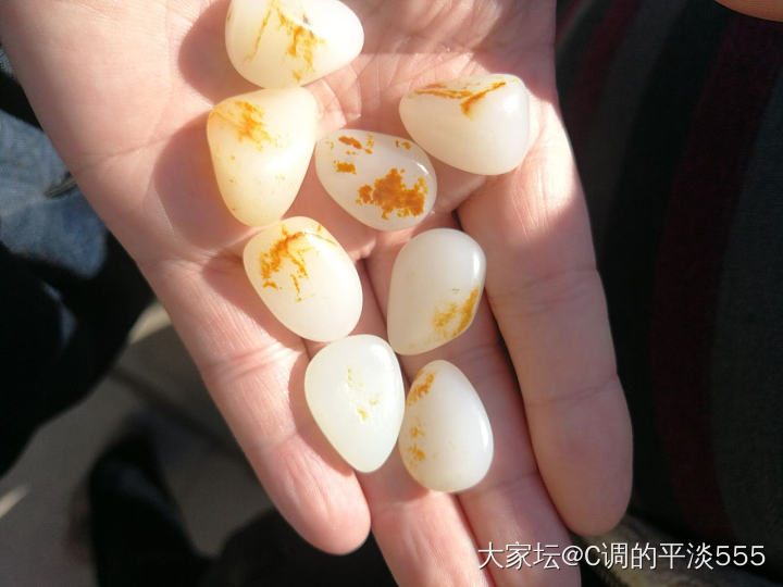 红皮白肉籽玉红皮白肉原籽手串_串珠