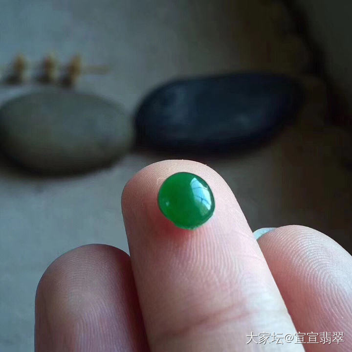 呜呜呜，天黑得太快了，还好我拍的早_蛋面翡翠