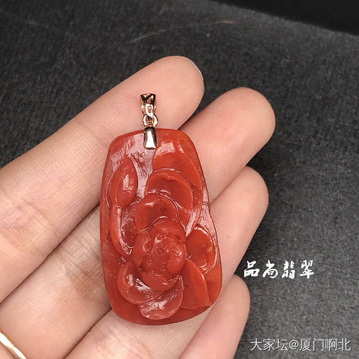 【品尚】小伙伴们的南红雕件晒图~~欣赏这醉美南红_南红