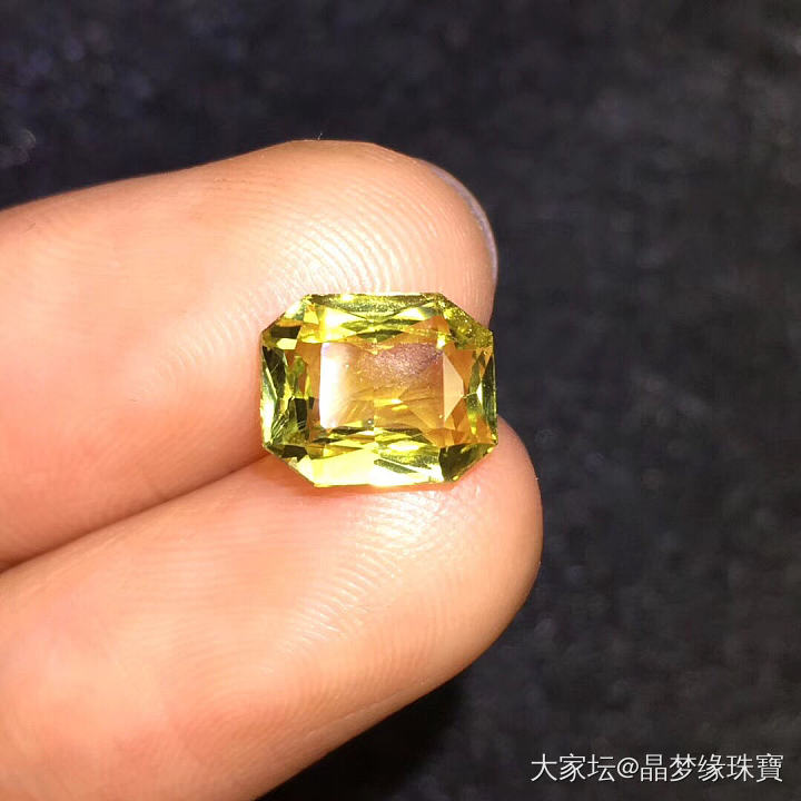 天然无烧金绿宝石裸石..._刻面宝石金绿宝石
