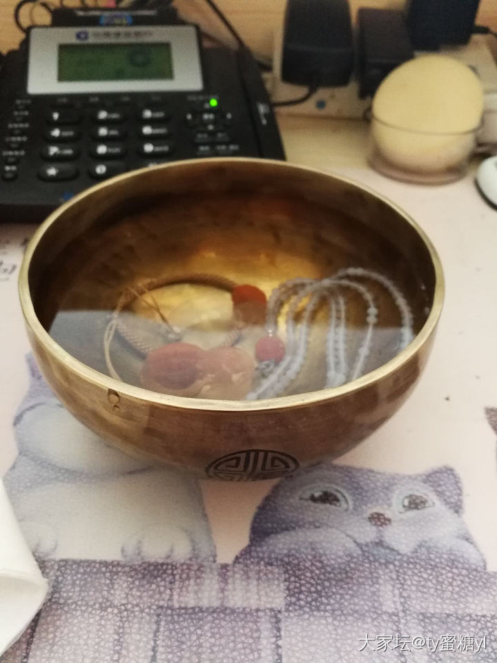 我的九尾狐到了~路上还生了只九尾狐崽崽😀_挂件玉髓玛瑙