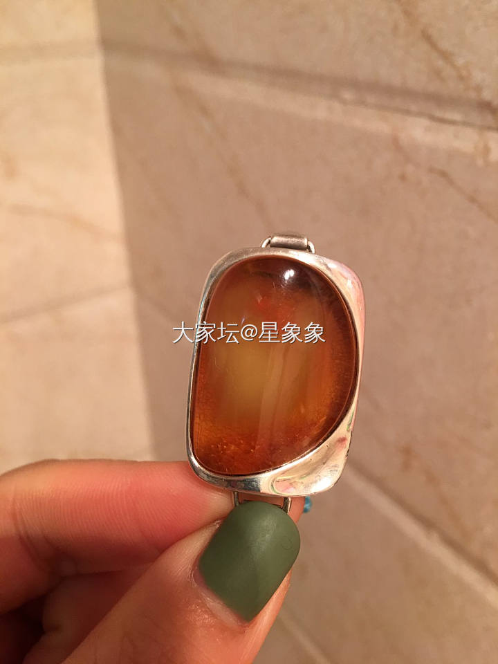 询问贴：琥珀结晶正常吗_琥珀蜜蜡