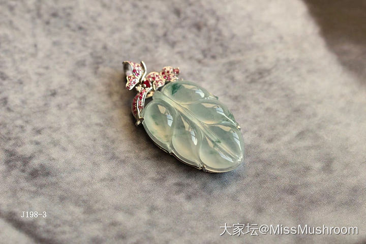 求翡翠叶子镶嵌款式_求款式翡翠镶嵌