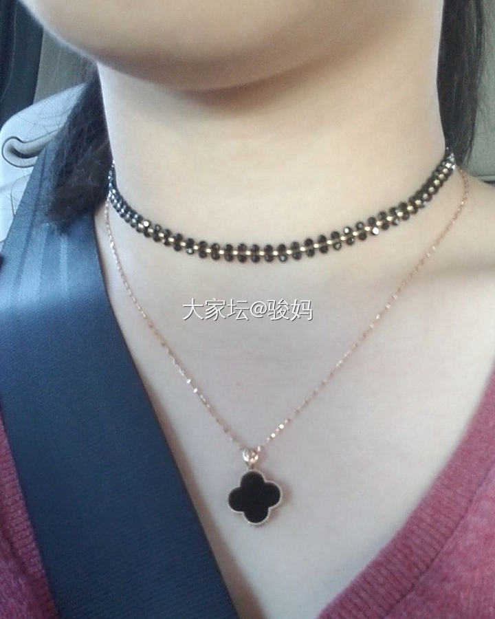 四叶草墨翠美美哒_吊坠翡翠
