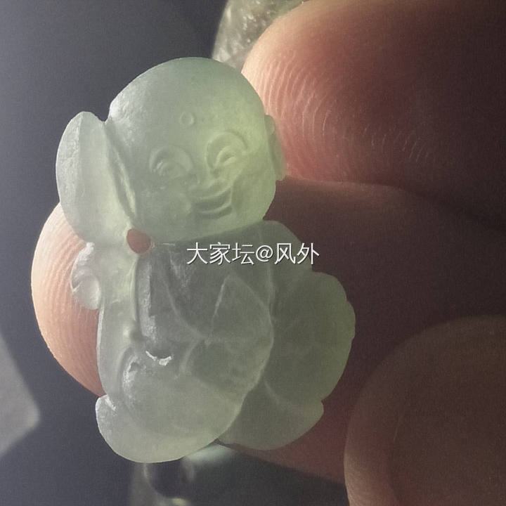 可爱小和尚。。。_玉工