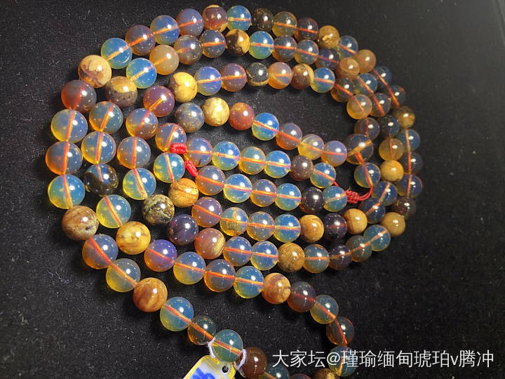 琥珀温润，冬天到了..._琥珀