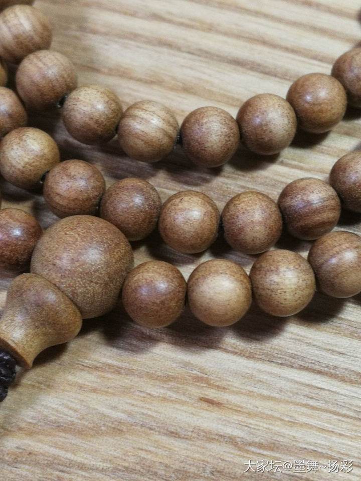 印度老山檀5*108_菩提子