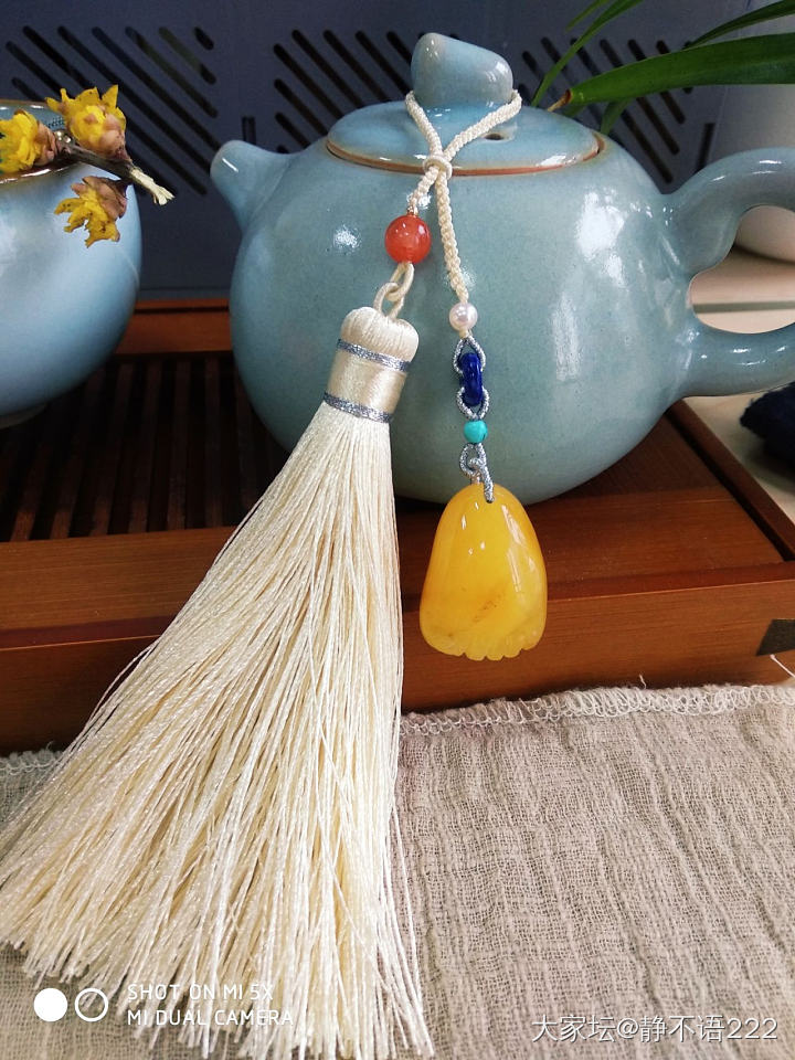 太冷了，来点颜色温暖一下吧_挂饰蜜蜡