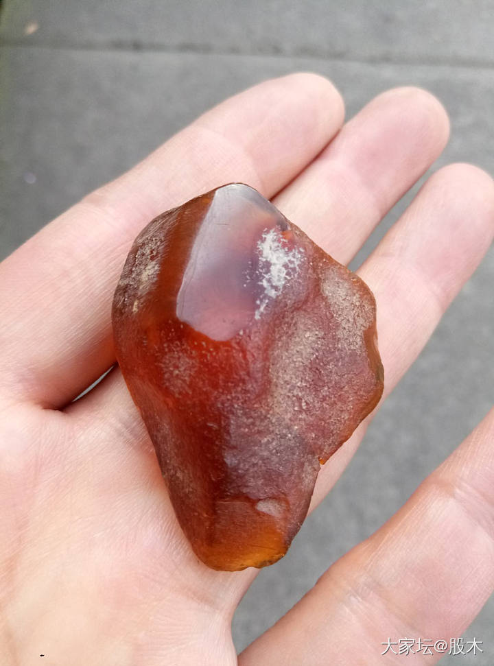 墨西哥城周日市场随手买的_原石琥珀