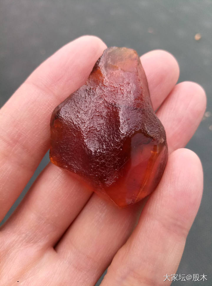 墨西哥城周日市场随手买的_原石琥珀