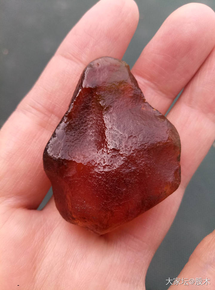 墨西哥城周日市场随手买的_原石琥珀
