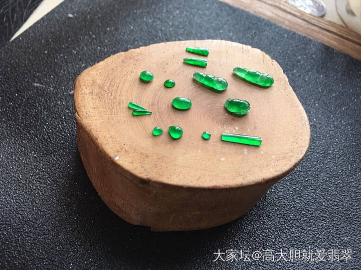 小精品来一波_戒面翡翠