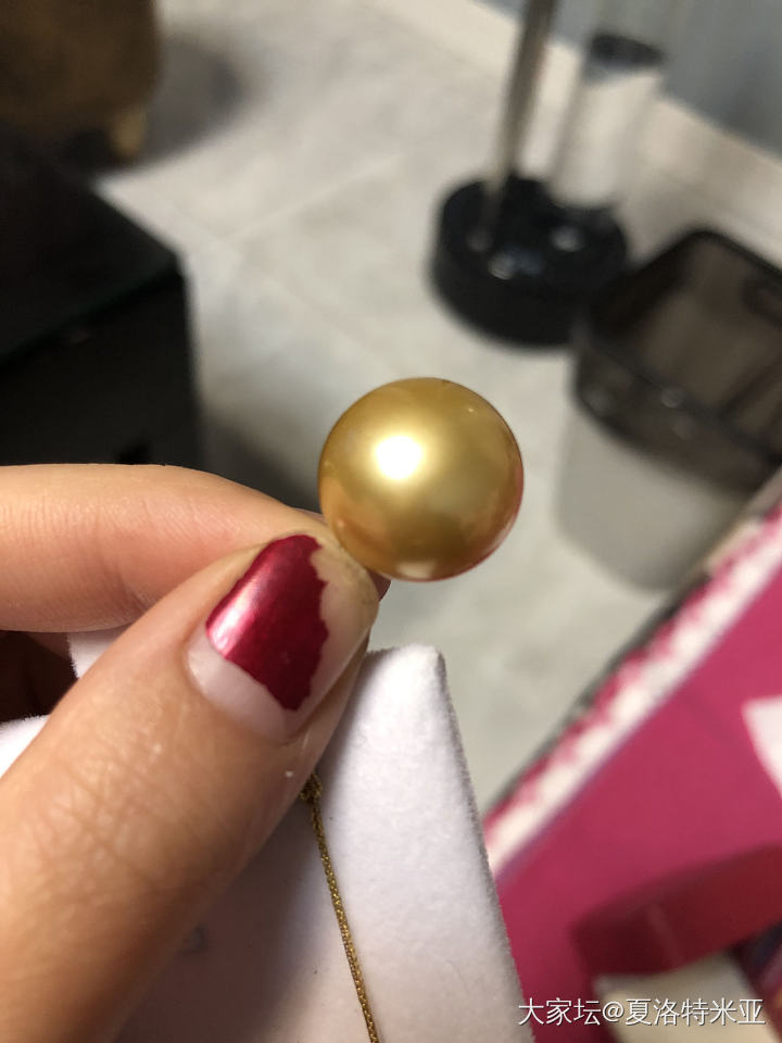 最近新入四件，各位大大帮忙展眼值得不值得_吊坠戒指海水珍珠