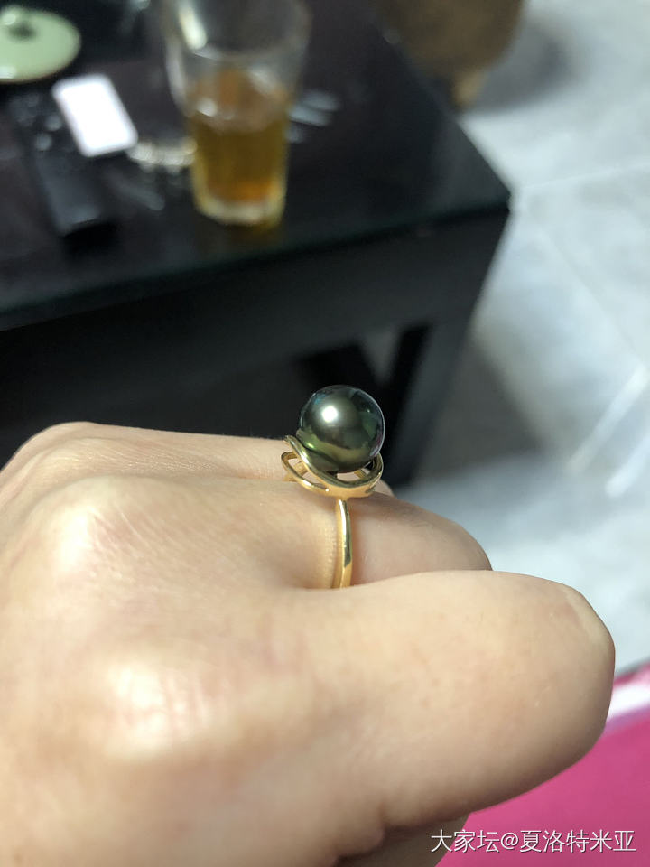 最近新入四件，各位大大帮忙展眼值得不值得_吊坠戒指海水珍珠