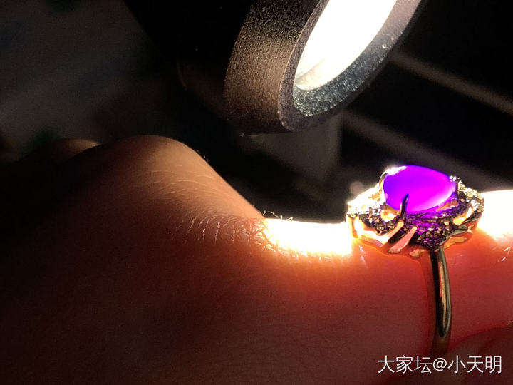 舒戒指冷暖光对比图_戒指舒俱来