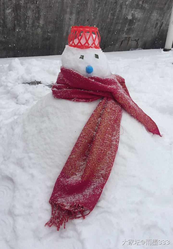 2018年最后一天以大雪结束
希望瑞雪兆丰年！
祝大家新年快乐！_闲聊