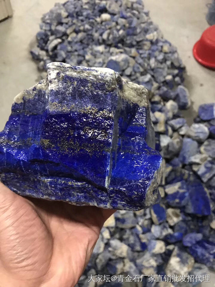 有搞头嘛_原石青金石