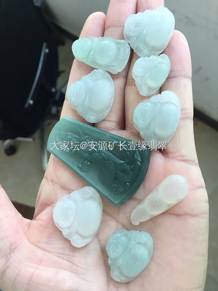 翡翠成品都看过，毛货有没人看过啊_半成品翡翠