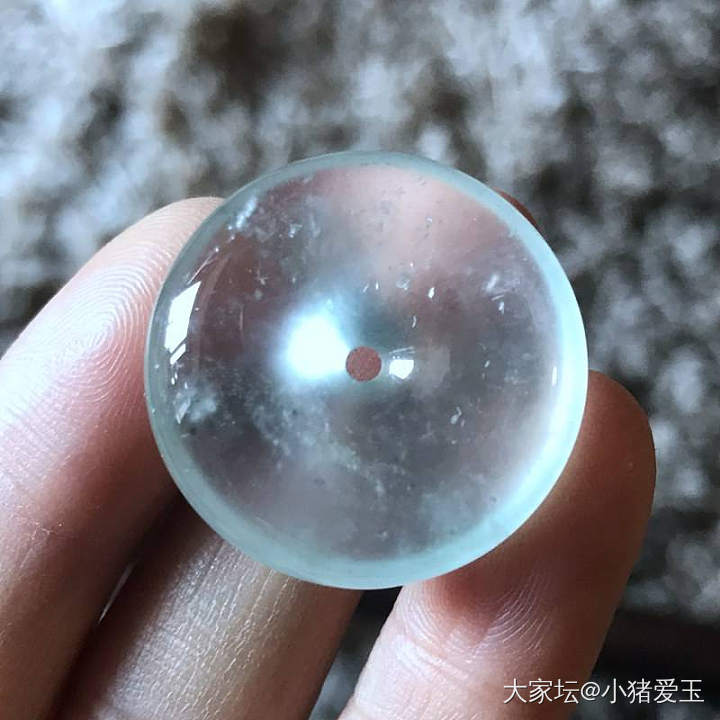 玻璃种平安扣_平安扣翡翠