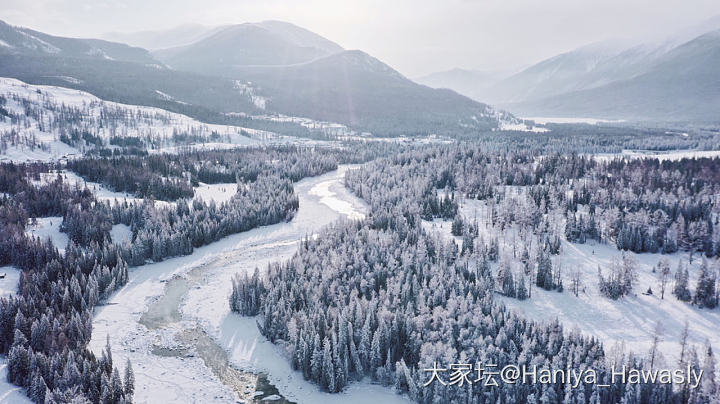 水墨喀纳斯_景色旅游