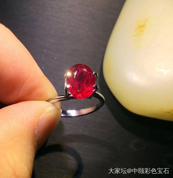 ##中颐收藏级别未加热缅甸鸽血红##  2.61ct  GRS证书_红宝石