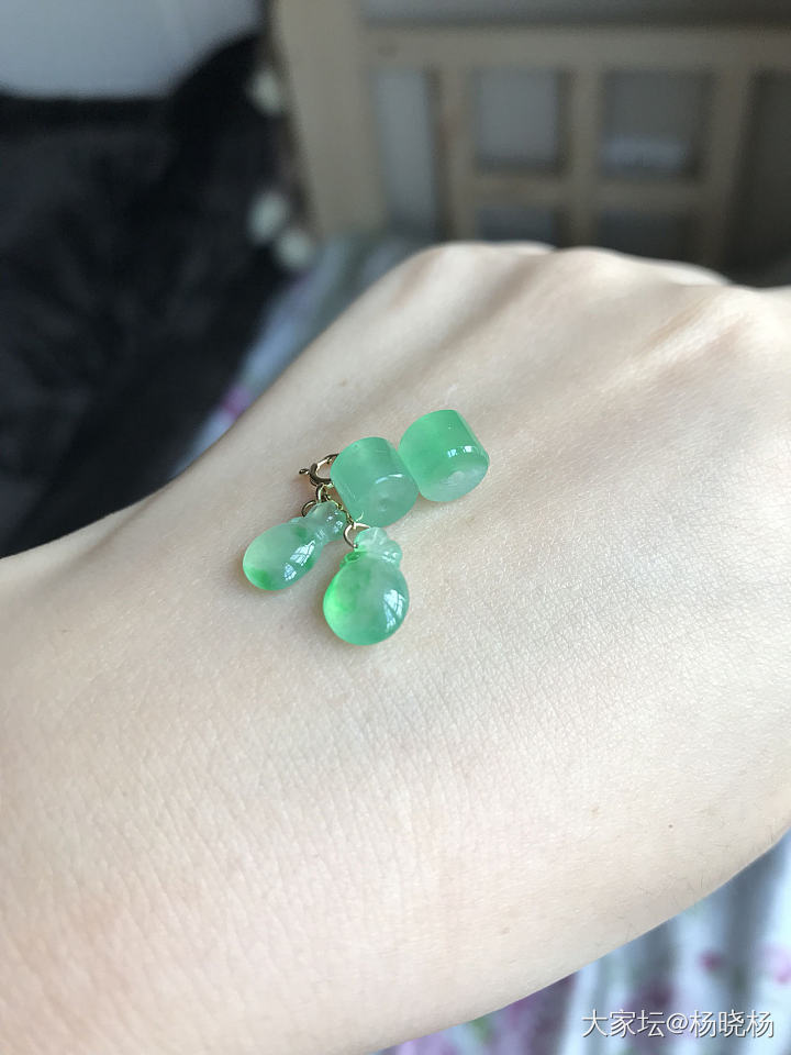 小绿_挂件翡翠