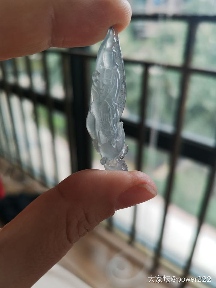 刚入手的无相佛_挂件翡翠