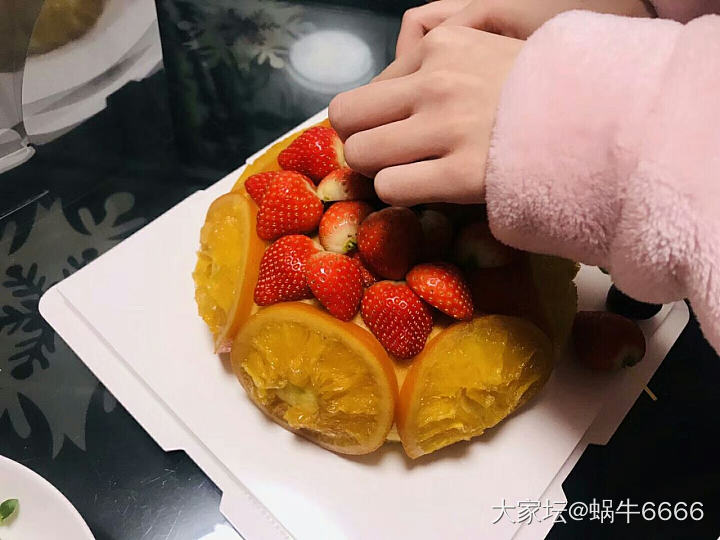 嘿嘿  自制蛋糕🎂_厨艺美食