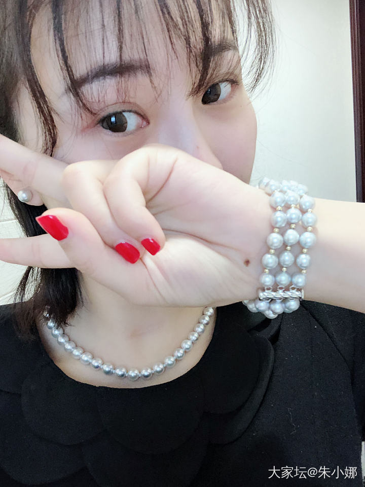 阴天，自然心情就跟着阴郁起来，翻出我的麻麻，想想它的小钢炮的样子，决定带着它出门..._珍珠
