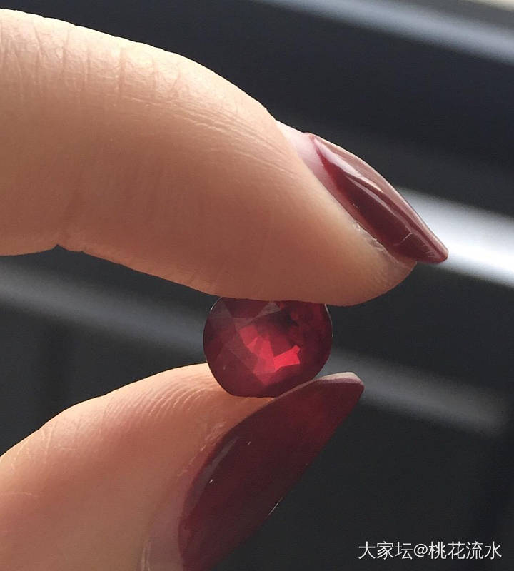红宝石，要色还是要大？又一次选择障碍了……_刻面宝石红宝石