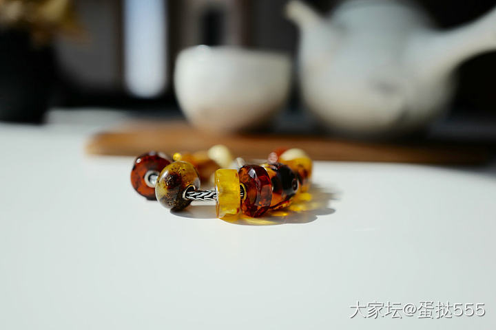 分享一个很喜欢的丹麦品牌trollbeads_戒指手饰琥珀蜜蜡银