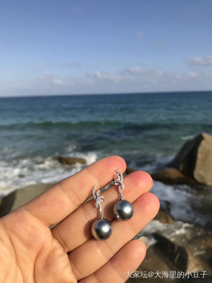 海水珍珠，海水一样的颜色_珍珠