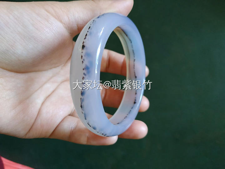 我的第一只海洋玉髓手镯_玉髓手镯