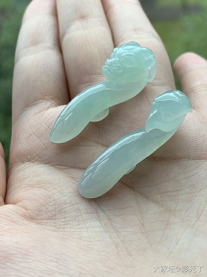龙凤勾挂坠一对