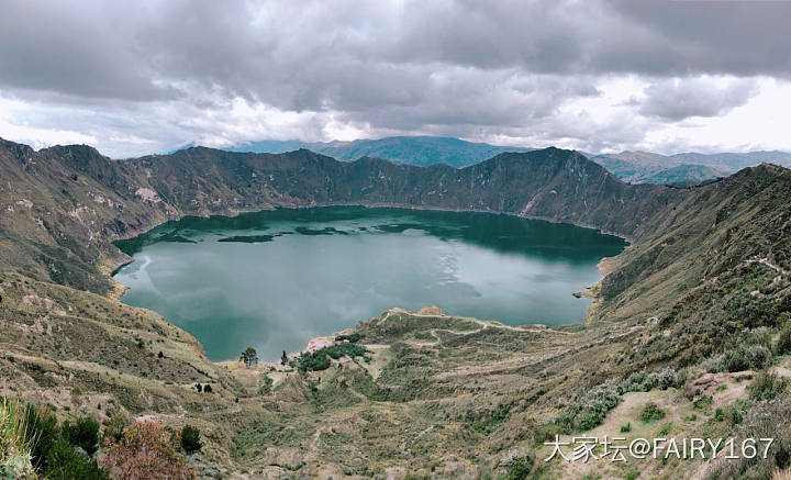 厄瓜多尔-laguna qilotoa_景色旅游