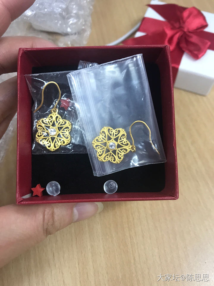 有草要提前拔系列—收获成果的时候到啦_耳饰金
