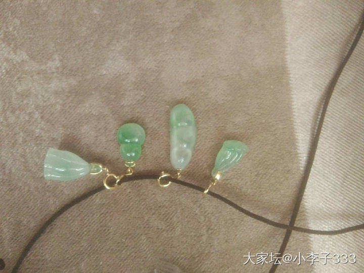 收到货了，请大家看看可以下手不_挂件翡翠