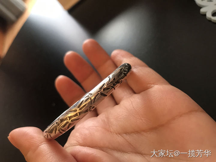 N年前的珍蒜头和梅竹双清_手镯银