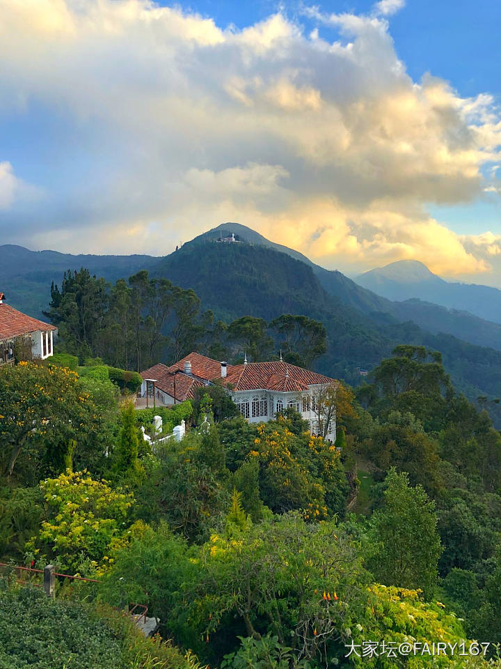 波哥大-蒙塞拉特山_景色旅游