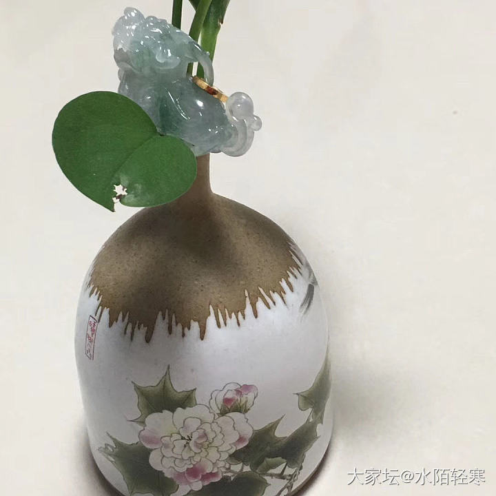 小貔貅一只 水红包_挂件翡翠