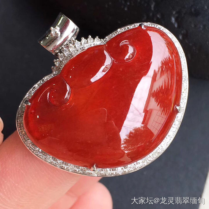 红红火火_吊坠翡翠